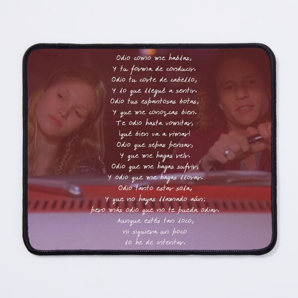 Item preview, 10 things I hate about you | Aesthetic Postcard designed and sold by AlxMn.