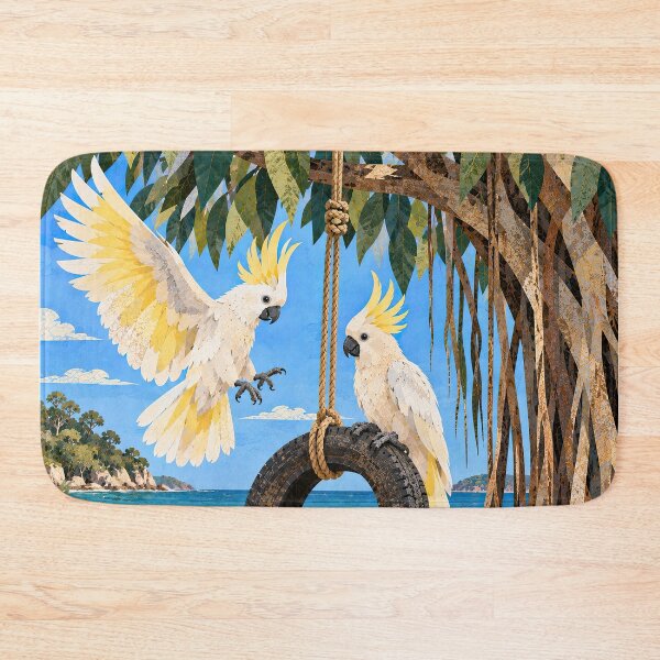 Item preview, Swinging Cockatoos designed and sold by LittleDreamsCo.