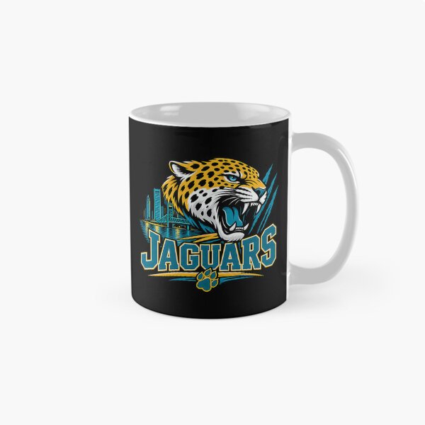 Item preview, Jacksonville Jaguars Roaring Mascot Skyline Game Day designed and sold by nryum.