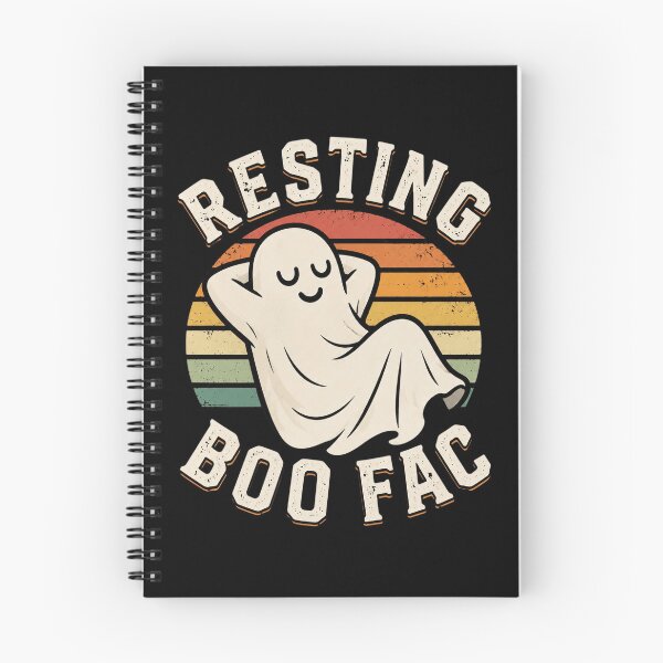 Item preview, Resting Boo Face Ghost designed and sold by CharlieBurrell.