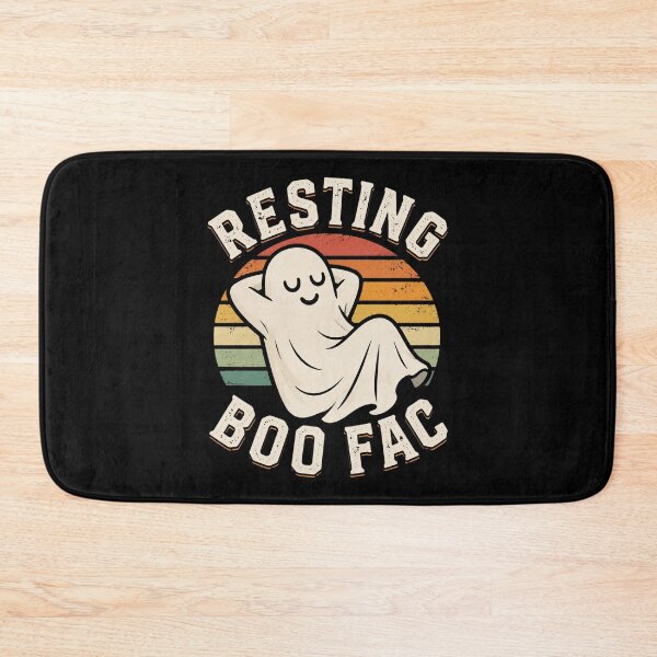 Item preview, Resting Boo Face Ghost designed and sold by CharlieBurrell.