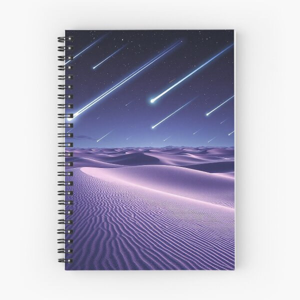 Item preview, Purple Desert Dunes With Shooting Star Sky designed and sold by IntelliMindDesigns.