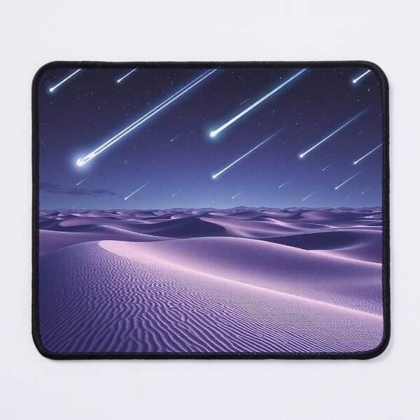 Item preview, Purple Desert Dunes With Shooting Star Sky designed and sold by IntelliMindDesigns.