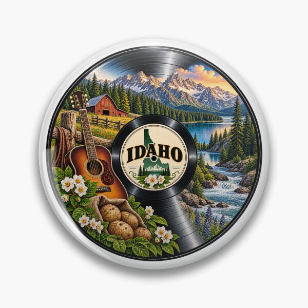 Item preview, Idaho Vinyl Record designed and sold by Whimspired By Paxx.