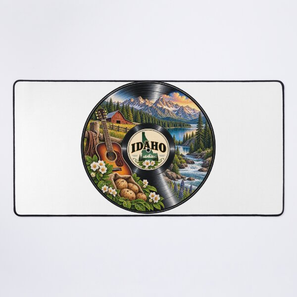Item preview, Idaho Vinyl Record designed and sold by Whimspired By Paxx.