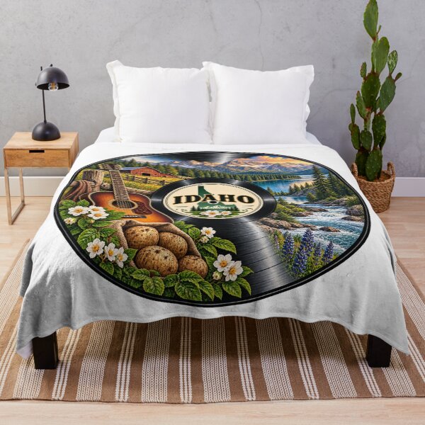 Item preview, Idaho Vinyl Record designed and sold by Whimspired By Paxx.