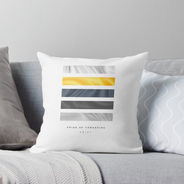 Item preview, ‘Pride of Yorkshire’ 26/27 Football Kit Hue Palette - White & Yellow designed and sold by The Colourful Game.