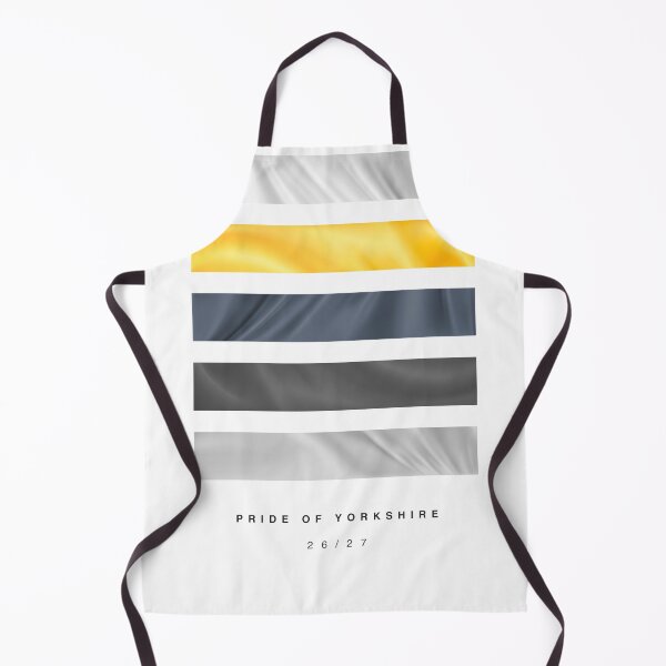 Item preview, ‘Pride of Yorkshire’ 26/27 Football Kit Hue Palette - White & Yellow designed and sold by The Colourful Game.