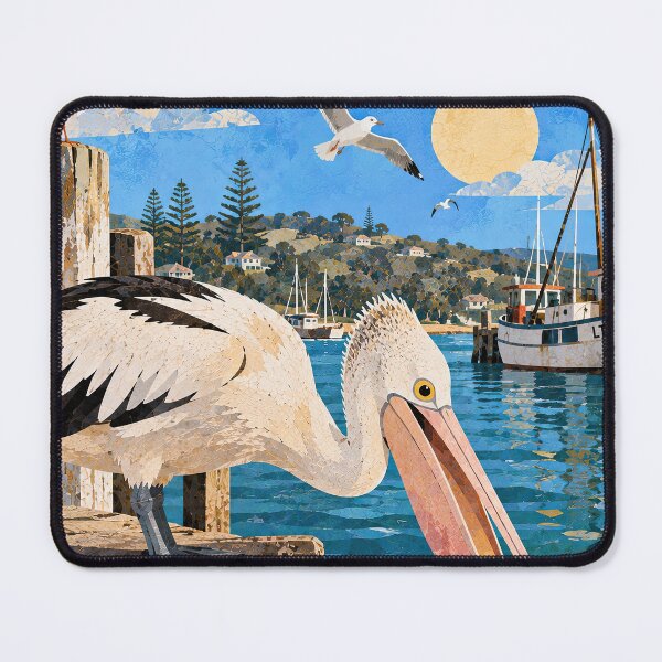 Item preview, Pelican and Chips designed and sold by LittleDreamsCo.