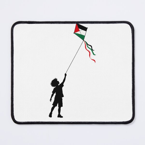 Item preview, Palestinian Flag Kite Boy Silhouette Hope designed and sold by nryum.