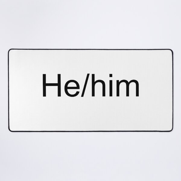 Item preview, Pronouns - He/him designed and sold by AYTFA.