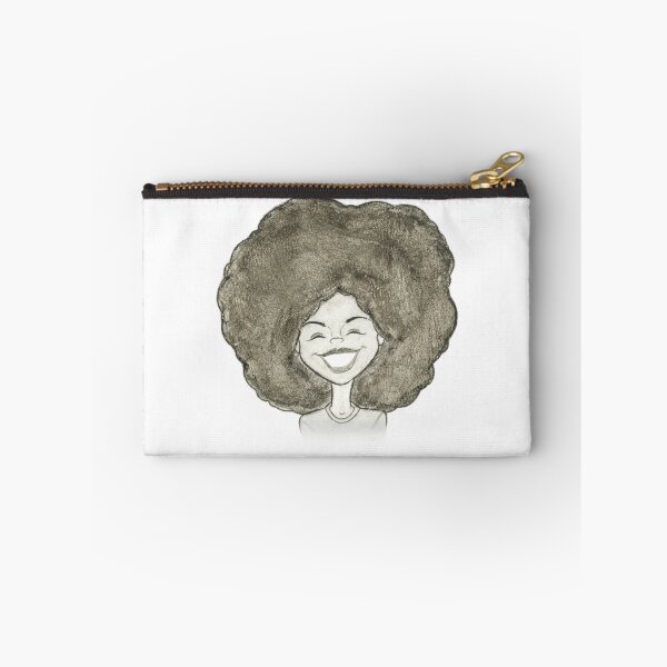 Item preview, Joyful Pretty Woman With An Afro (Watercolor) designed and sold by T Faul Arts.