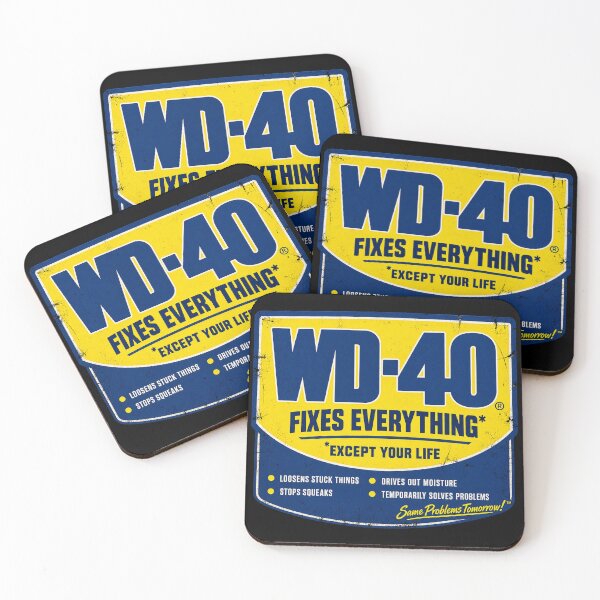 Item preview, WD-40 Fixes Everything Except Your Life designed and sold by OriginalGamer55.