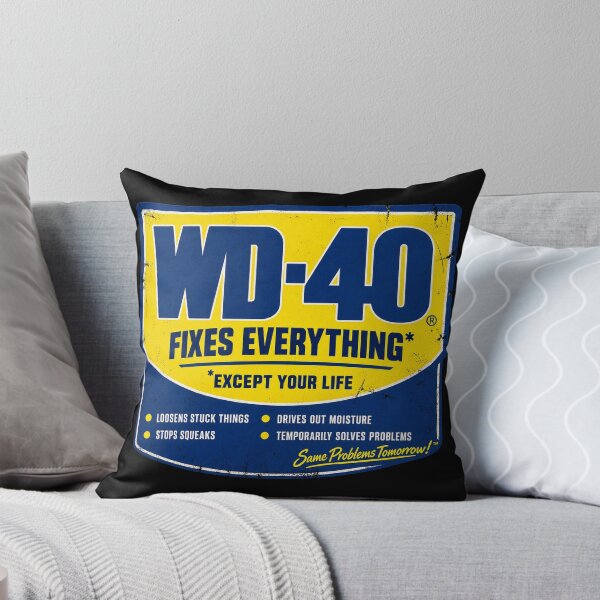 Item preview, WD-40 Fixes Everything Except Your Life designed and sold by OriginalGamer55.