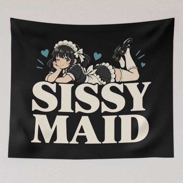 Item preview, Sissy Maid Anime designed and sold by ClaireCum.