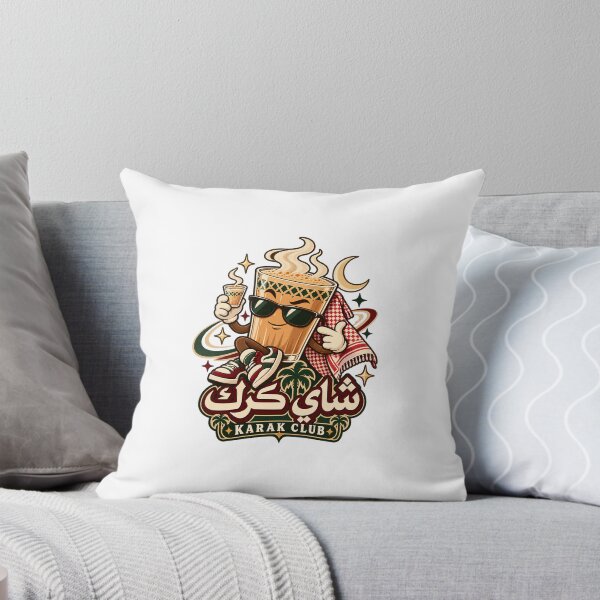 Item preview, Karak Club – Arabic Karak Tea Cartoon designed and sold by Content Extra.