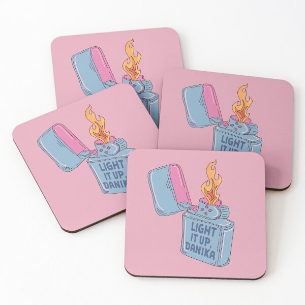 Item preview, Crescent City light it up Danika  Sticker designed and sold by baranskini.