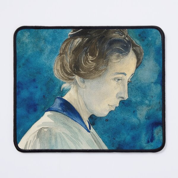 Item preview, Hilma af Klint Self Portrait Profile Art designed and sold by Terry Bain.