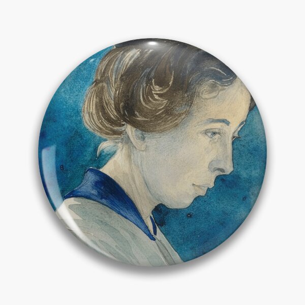 Item preview, Hilma af Klint Self Portrait Profile Art designed and sold by Terry Bain.