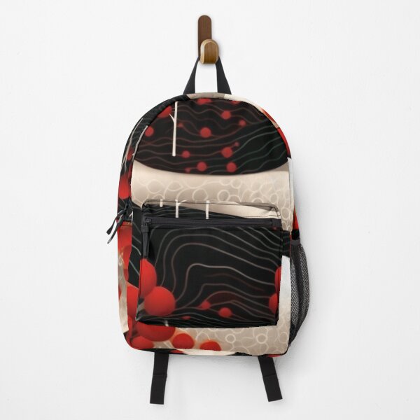 Item preview, Modern Red, White, and Black Abstract Art Design designed and sold by DEC02.