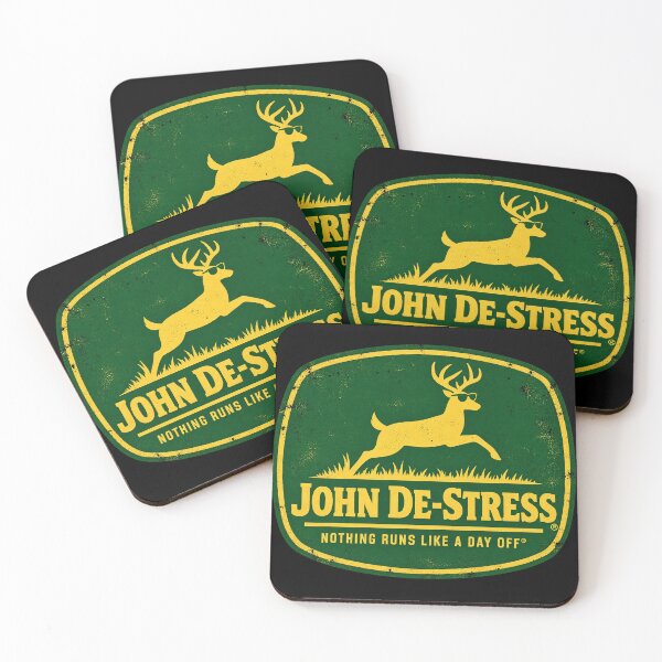 Item preview, John De-Stress — Nothing Runs Like a Day Off designed and sold by OriginalGamer55.