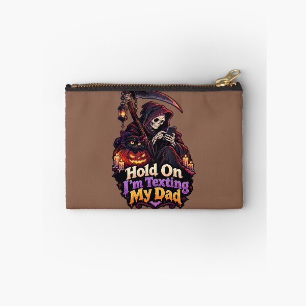 Item preview, Hold On I'm Texting My Dad – Halloween Humor. designed and sold by Endless7Art.