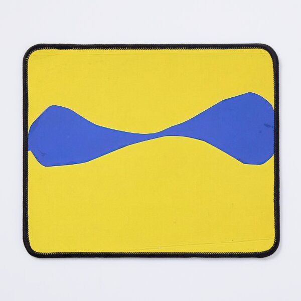 Item preview, Blue form on yellow designed and sold by EtherShadeArt.