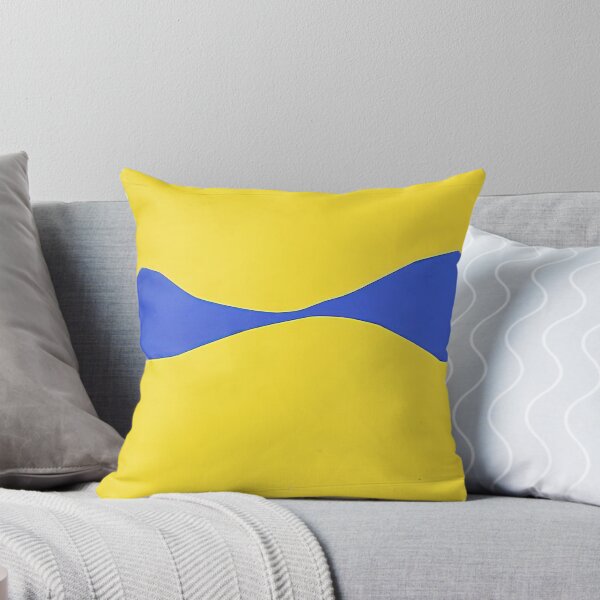 Item preview, Blue form on yellow designed and sold by EtherShadeArt.