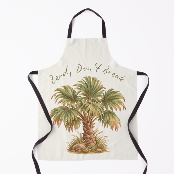 Item preview, Bend Don't Break Palm Tree Watercolor designed and sold by mycute-stickers.
