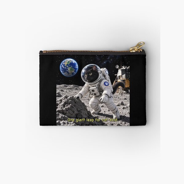 Item preview, One Giant Leap for Cat-kind - Cat on the Moon designed and sold by MissTerryWoman.