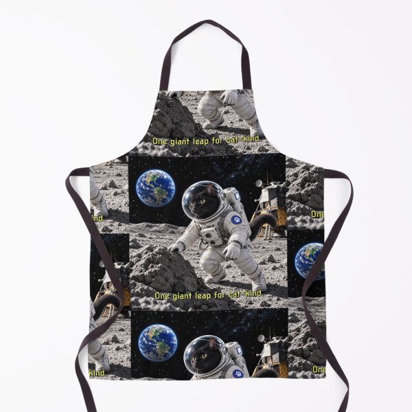 Item preview, One Giant Leap for Cat-kind - Cat on the Moon designed and sold by MissTerryWoman.