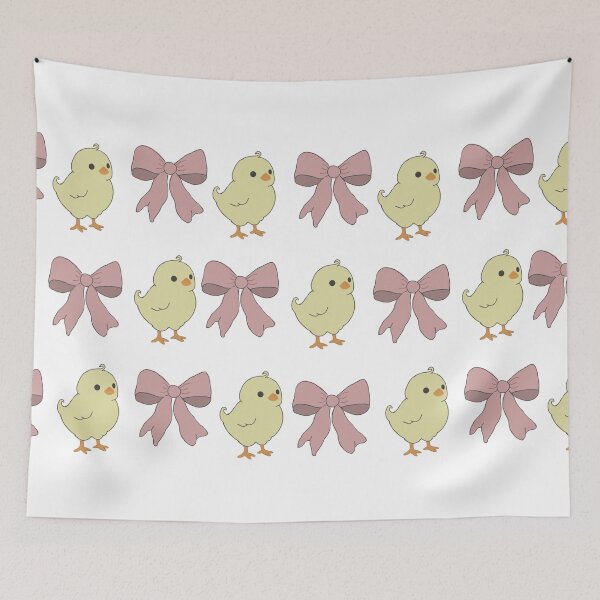 Item preview, Coquette bows and baby chicks  designed and sold by TaraPen.