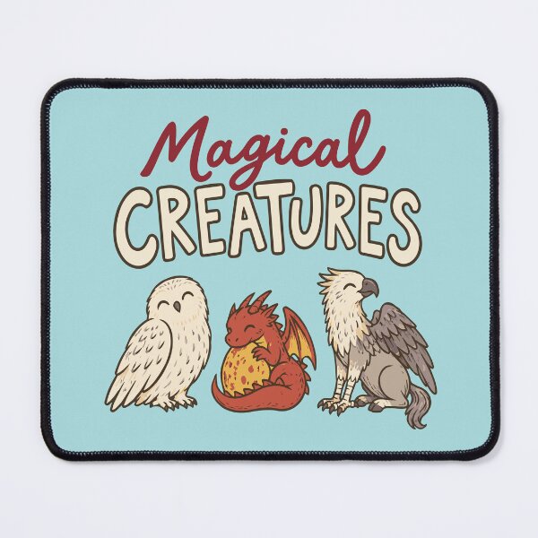 Item preview, Magical Creatures Club - Hedwig, Norbert and Buckbeak designed and sold by pixiedustpaint.
