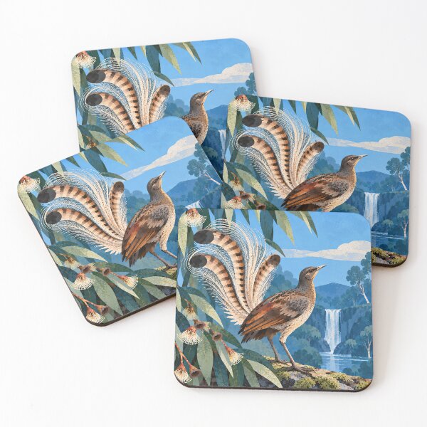 Item preview, Lyrebird Waterfall designed and sold by LittleDreamsCo.