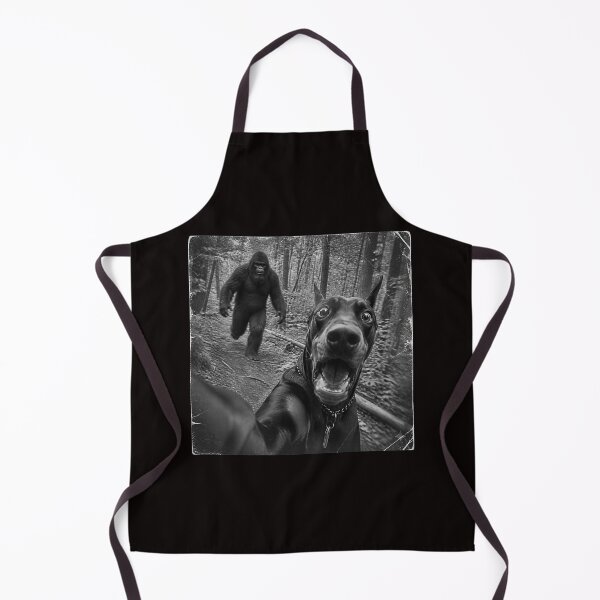 Item preview, Funny Doberman Bigfoot Selfie Forest Adventure designed and sold by torildorxop.