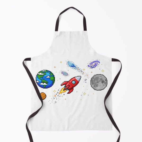 Item preview, Earth to Moon Rocket - Pixel Space Journey designed and sold by yassine elhaidi.