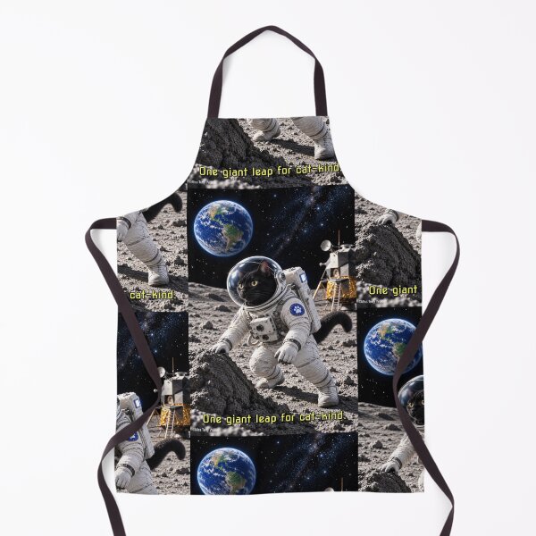 Item preview, One Giant Leap for Cat-kind - Cat on the Moon designed and sold by MissTerryWoman.