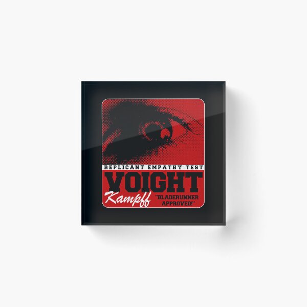 Item preview, Voigt Kampff Replicant Empathy Test designed and sold by GeorgineButcher.