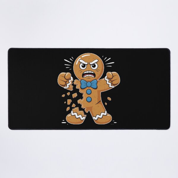 Item preview, Angry Gingerbread Cookie Christmas Funny Holiday Baking Design designed and sold by styleonestaa.