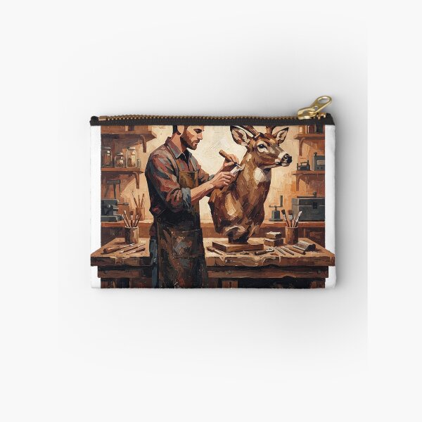 Item preview, Taxidermist At The Bench, Flat Silhouettes designed and sold by eduardoroa22.