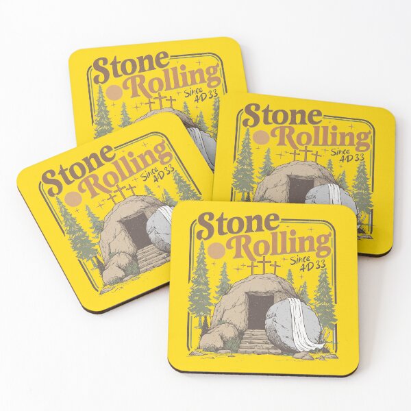 Item preview, Rolling Christian - Stone Rolling Jesus Christ designed and sold by DoniMalitina.
