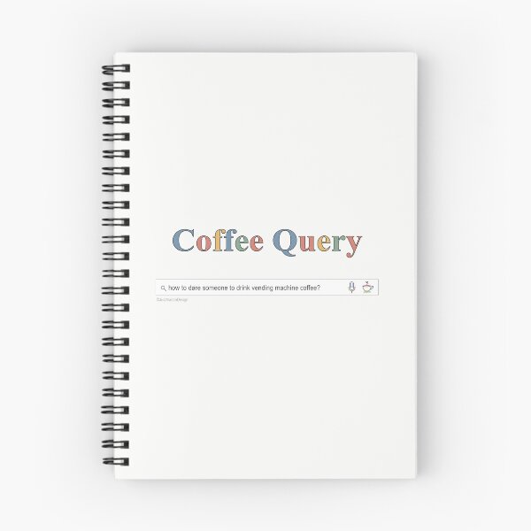 Item preview, Coffee Query Vending Machine Coffee Dare designed and sold by JustAsmahDesign.