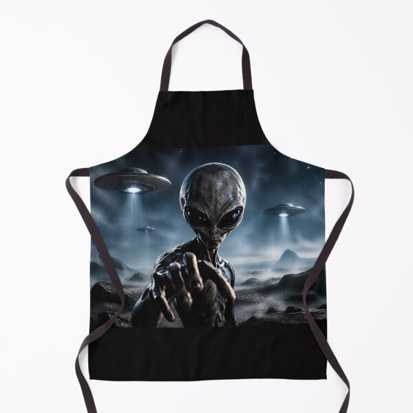 Item preview, ? THEY ARE HERE — Alien Encounter designed and sold by ZenFray.