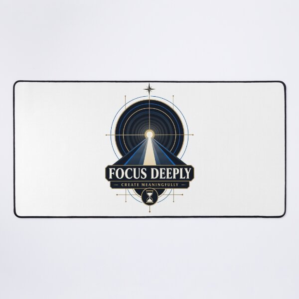 Item preview, Focus Deeply Create Meaningfully - Inspirational Focus Quote designed and sold by Tshirtit.