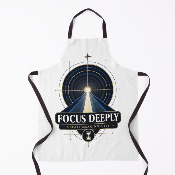 Item preview, Focus Deeply Create Meaningfully - Inspirational Focus Quote designed and sold by Tshirtit.