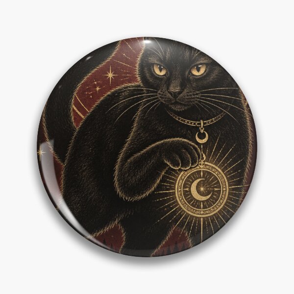 Item preview, Protect Your Energy Black Cat Tarot designed and sold by PopNInk.