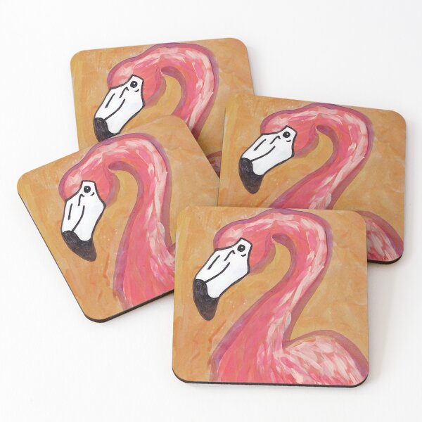 Item preview, Yellow Flamingo designed and sold by ElvisSantanaArt.
