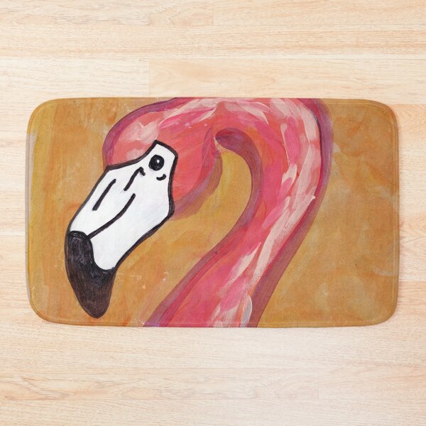Item preview, Yellow Flamingo designed and sold by ElvisSantanaArt.
