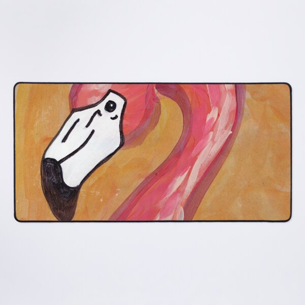 Item preview, Yellow Flamingo designed and sold by ElvisSantanaArt.