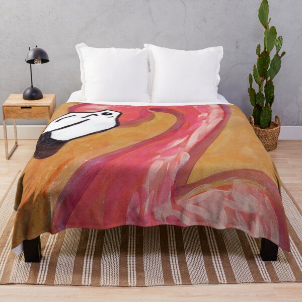 Item preview, Yellow Flamingo designed and sold by ElvisSantanaArt.
